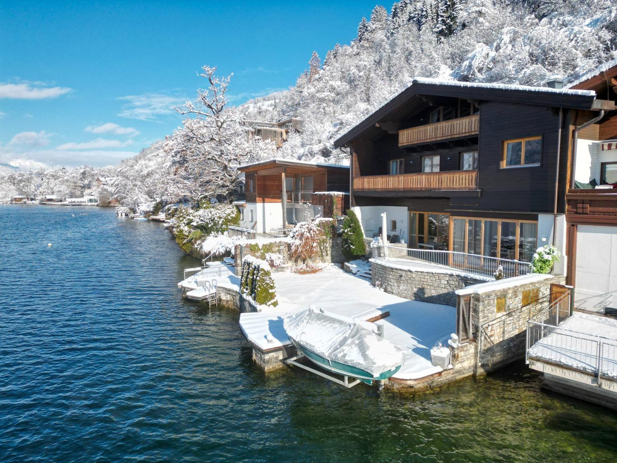 Finest Lakeside Villa Zell Am See By All In One Apartments Erlberg Экстерьер фото